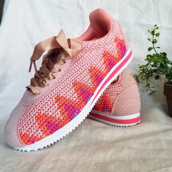 Poppy Shoes - Poppy Sneaker Tennis Shoes Pink